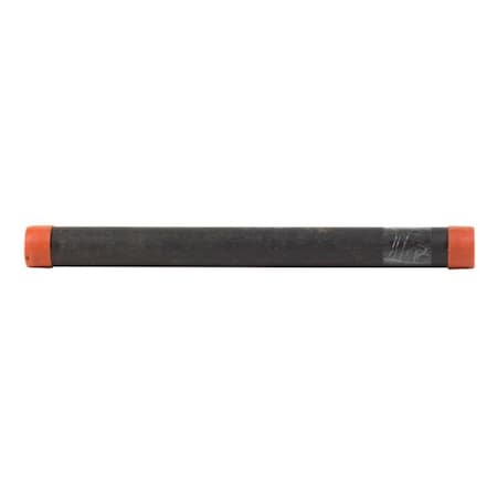 Sticky Situation 20717 1.25x 18 in. Threaded Both Ends Pre-Cut Pipe - Black ST151571